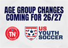 US Youth Soccer Updated Age Group Formation